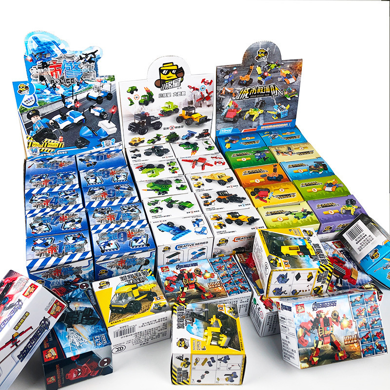 Xiao Mingxing Is Compatible with Lego Children's Assembled Building Blocks Kindergarten Early Education Educational Gifts Blind Box Toys Stall Wholesale Xiao Mingxing Is Compatible with Lego Children's Assembled Building Blocks Kindergarten Early Education Educational Gifts Blind Box Toys Stall Wholesale
