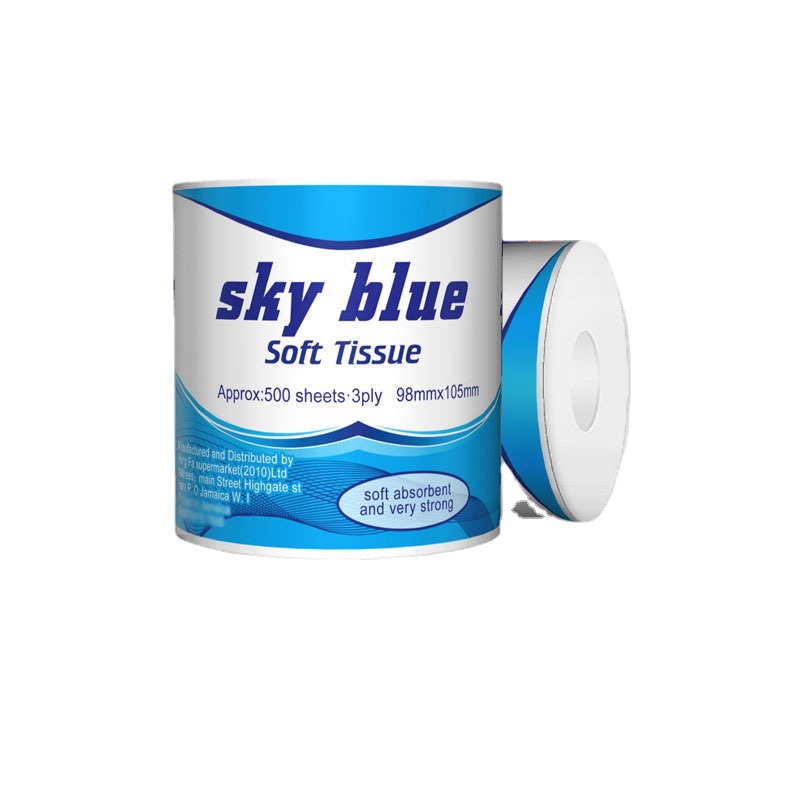 Papel higiénico de comercio exterior al por mayor papel higiénico de fábrica pulpa de madera nativa exportación transfronteriza rollo de papel higiénico 80g rollo de papel