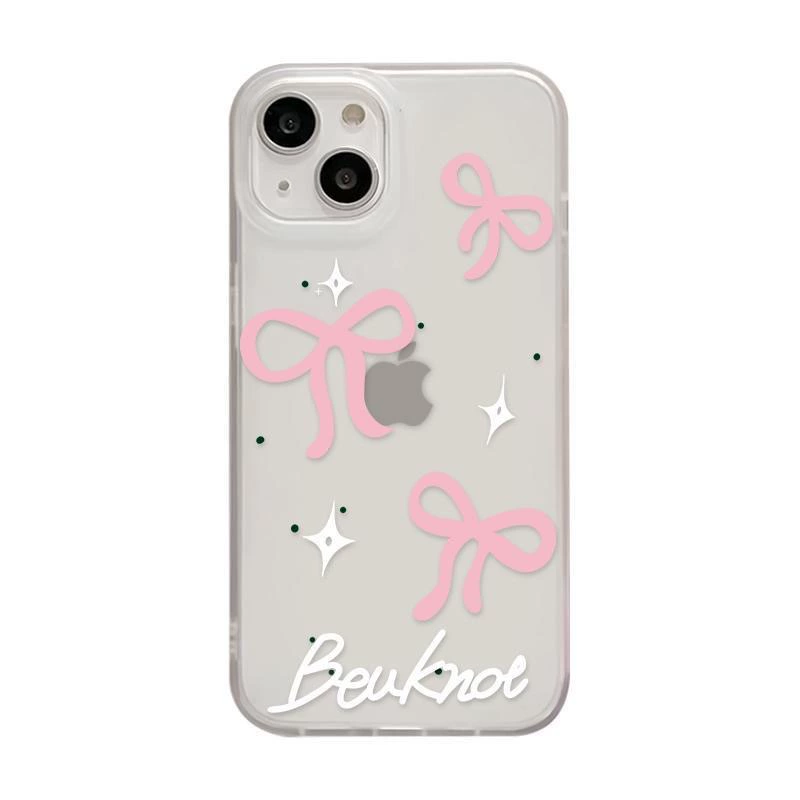 Совместимый iPhone13 с бантом, матовый чехол pro, 13pro max