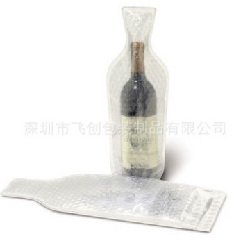 厂家气泡红酒袋pvc酒瓶保护袋酒袋印logo葡萄酒保护套旅行酒袋PVC