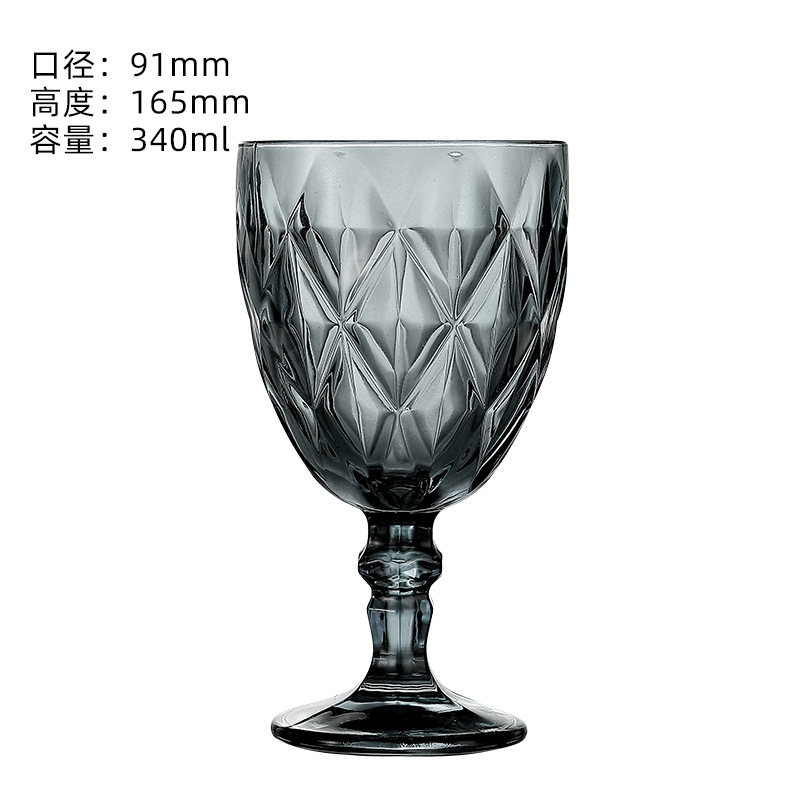 Nueva venta al por mayor vidrio estilo nórdico beber taza helado taza engrosada resistente al calor hogar comercial