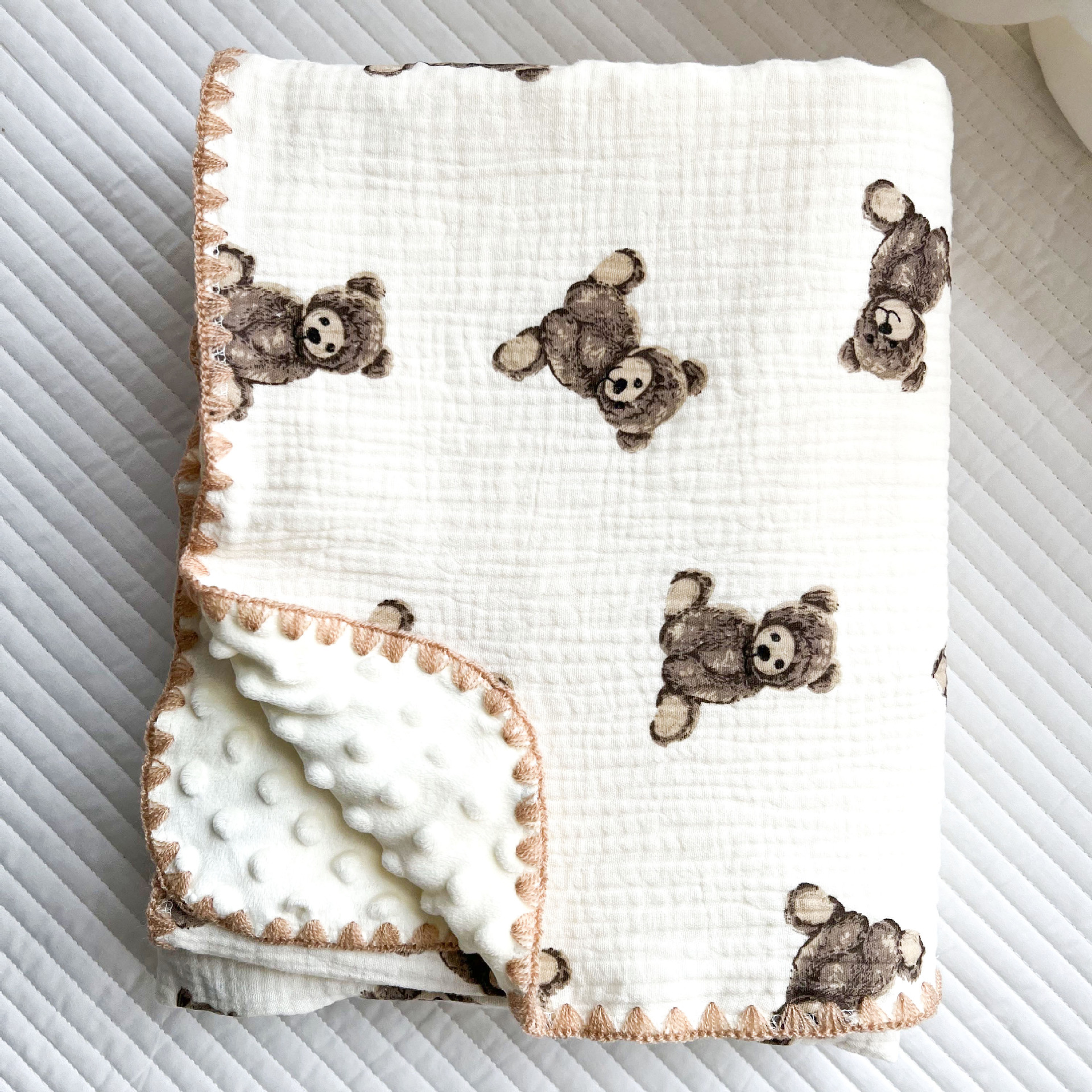 Doudou carpet cute bear 110*125