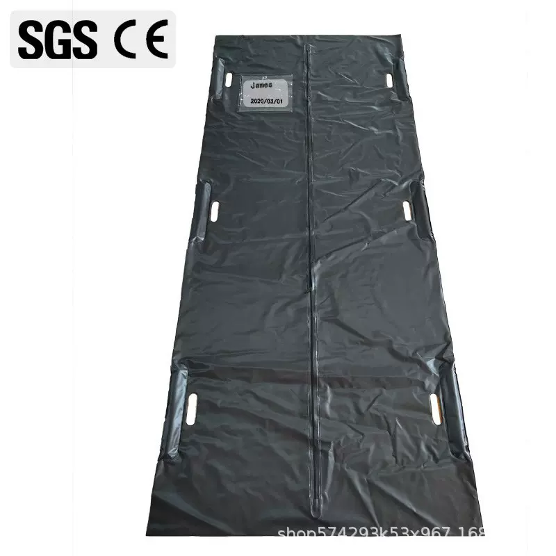 厂家供应耐寒裹尸袋 防渗漏敛尸袋PVC加厚尸体袋便携殡葬用品