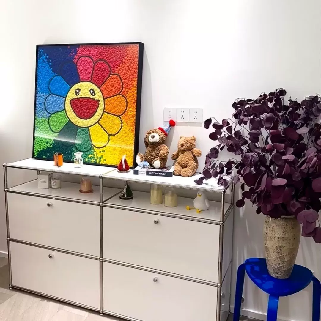 定制usm柜中古模块组合餐边柜现代简约家用落地收纳客厅墙边跨境