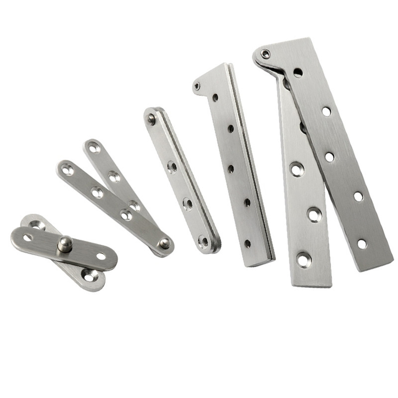 Chicken mouth hinge furniture cabinet door hardware seven hinge thickened stainless steel world hinge wholesale rotating hidden hinge