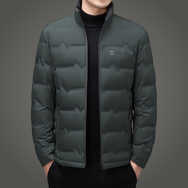 Casual short demi-season keep warm fashionable down jacket for boys
