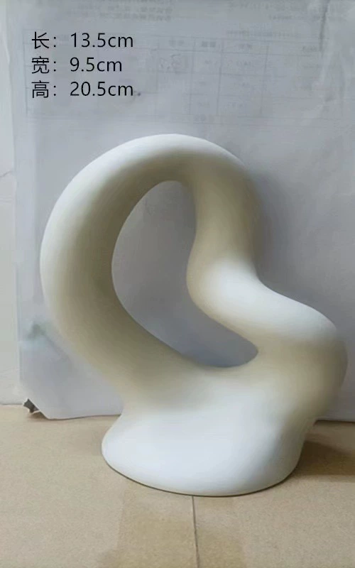 Ceramic fresh modern white decorations for living room, home decor