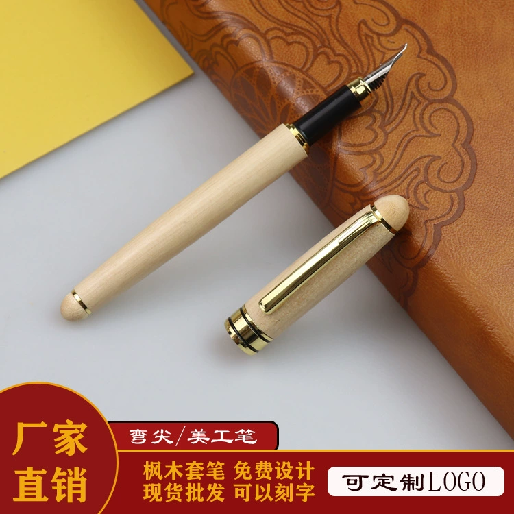 Rollerball pen from natural wood, wooden gift pen, wholesale