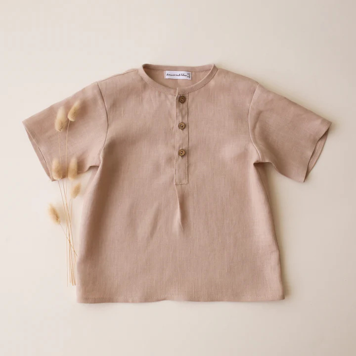 Brand summer cotton children's retro T-shirt