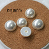 Earrings from pearl, hair accessory, phone case, pearl silver, wholesale