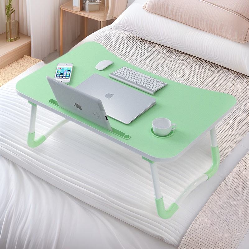 Bed Small Table Desk Student Foldableing Home Dormitory Computer Bedroom Floor Notebook Storage Rack Foldableable