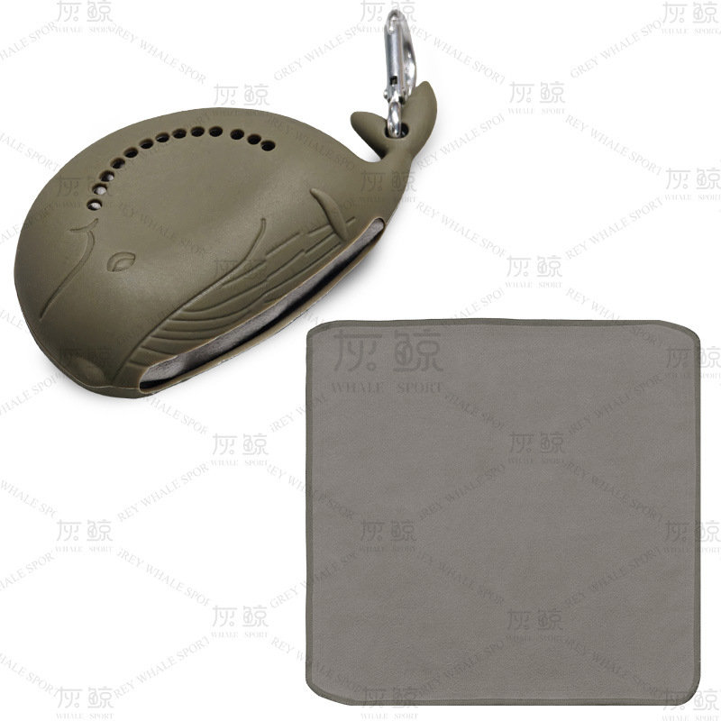 회색 작은 고래 정장