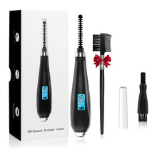 電動燙定型睫毛卷翹器陶瓷棒導熱燙卷睫毛夾充電款加熱電燙美睫儀