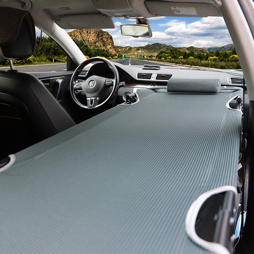 Car modified bed non-inflatable mattress universal car rear seat wooden folding travel bed co-pilot artifact sleeping car