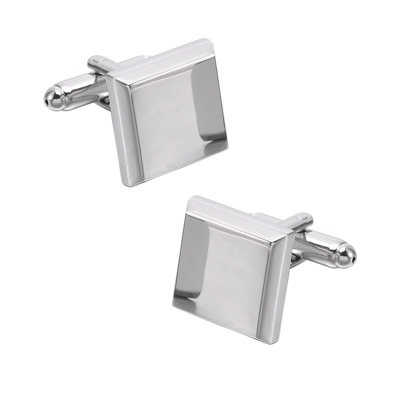 900818 white steel square arc edge