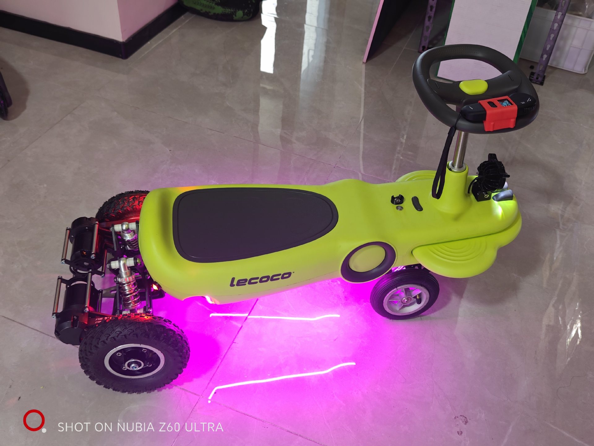 Modified Rocking Car, Electric Mobility Twist Car, Baby Stroller, Children's Car, Modified Electric Skateboard Modification