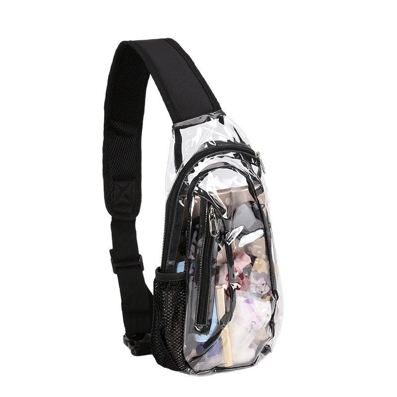 One-shoulder bag PVC, sports shoulder bag, (Cross-border trading), Amazon