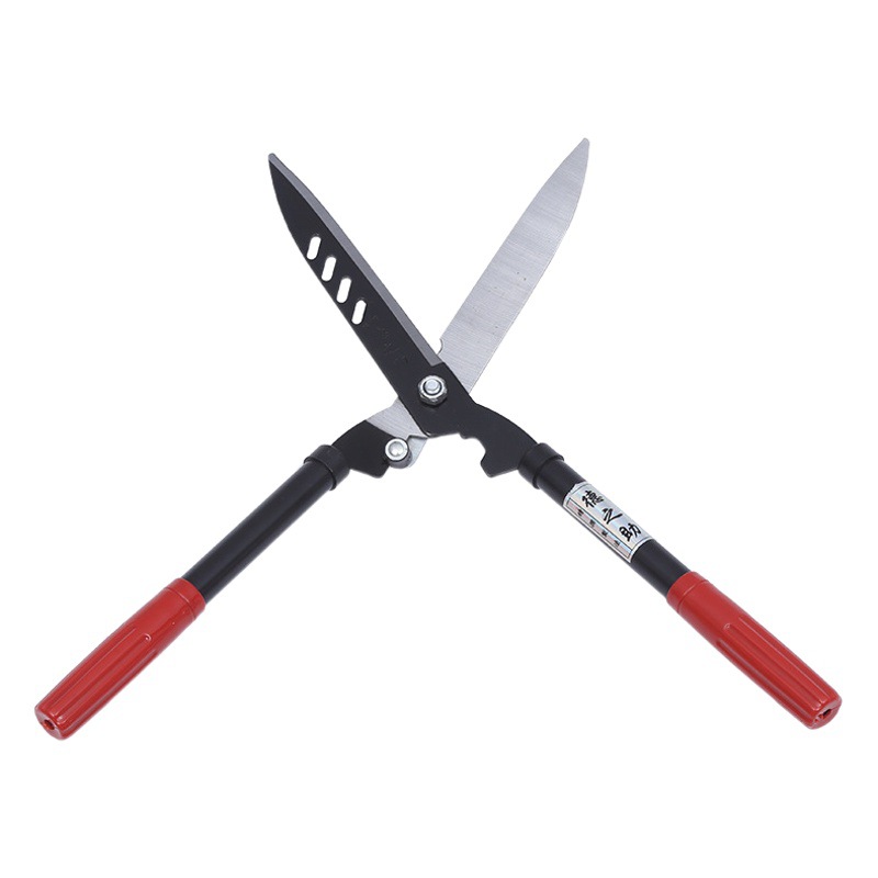 Dezhizhu, tijeras de setos, tijeras de césped con mango de hierro, tijeras de podar de acero al manganeso, tijeras de cerca, tijeras de acebo de jardinería, tijeras de té, herramientas de poda