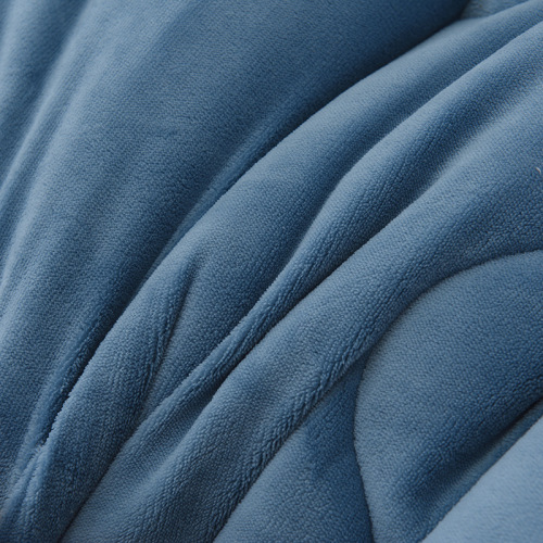 Warm lamb velvet winter quilt double-sided thickened milk velvet quilt student dormitory double quilt blanket quilt core wholesale