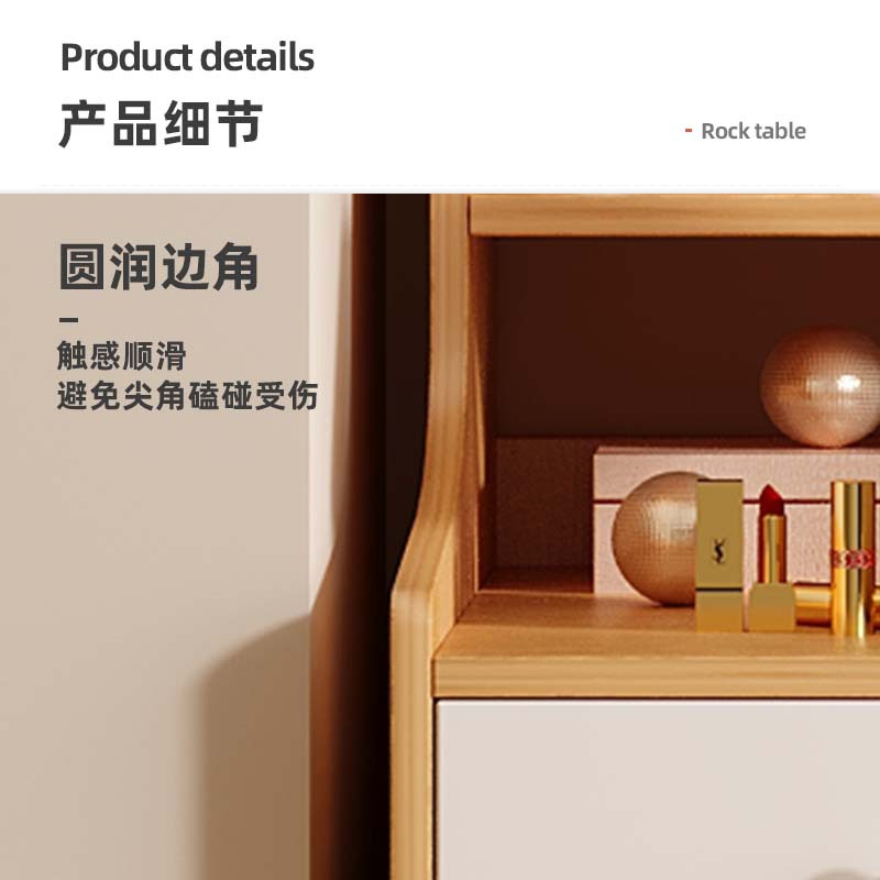 Mesa de cabecera, cama de cabecera, dormitorio doméstico, estante de almacenamiento simple, armario de almacenamiento, armario de almacenamiento, nuevo tipo.