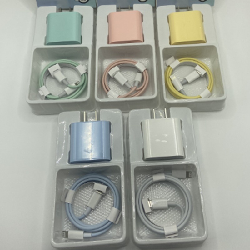 Waytmay Is Suitable for Apple 50W Charger Pd30W Fast Charging Head Mobile Phone Data Cable Iphone14/15/11X