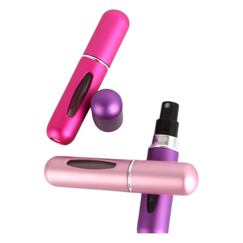 5ml perfume sub-botella de llenado de fondo recargable botella de spray circulante botella cosmética de alta gama de viaje portátil pequeña botella de spray