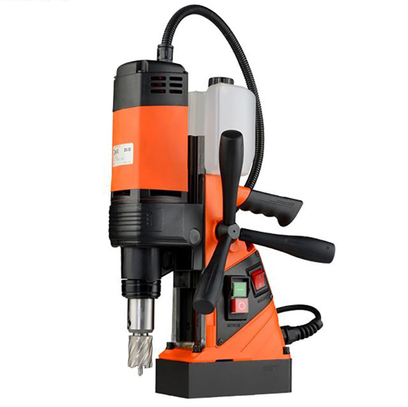 Electric tool magnetic seat diamond DX-35 small portable hollow drilling steel plate diamond high-power magnetic seat drilling magnetic drill