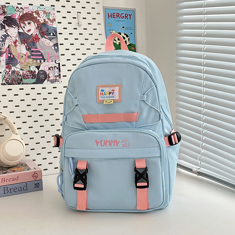 Mochila escolar de gran capacidad para mujer, estudiante de secundaria de todo fósforo, mochila para estudiantes universitarios, mochila escolar para estudiantes de marca de moda simple de Mori