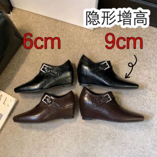 �[������6cm��ʽ���^���СƤЬŮ�͹��@�ݕr�b��ѥ�����߼���ѥ