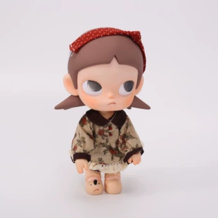 Платье в цветочек для кукол Zsiga 1/8 BJD 10 см
