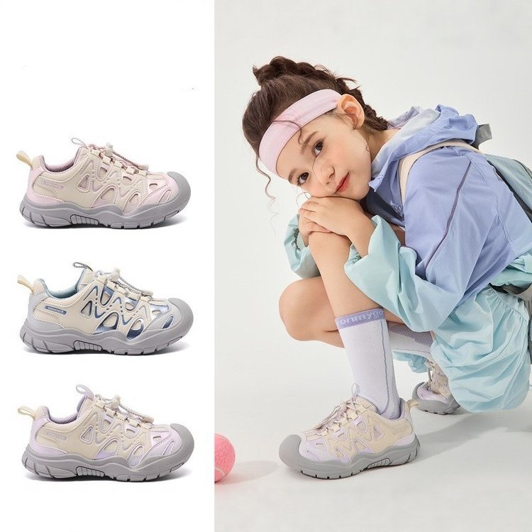 Girls' Shoes 2025 Autumn New Korean Style Children's Casual Sports Shoes Lightweight Outdoor Running Shoes for Older Children