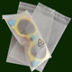 Factory wholesale jewelry clothing mobile phone case translucent Milky White thickened cpe bag frosted self-adhesive bag flat pocket