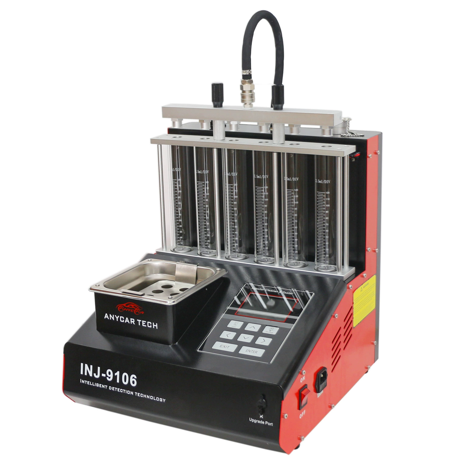 Anycar IMT-600N Ультразвуковая форсунка для очистки машина для впрыска топлива детектор форсунки для инжектора YuanZheng CNC602A