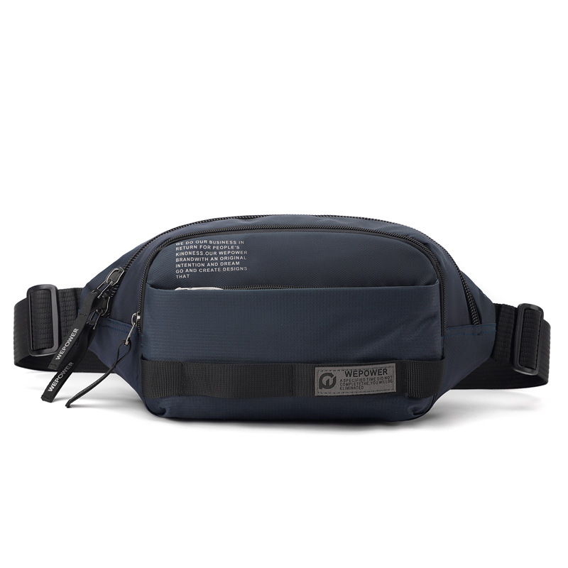 WEPOWER nuevo bolso de cintura para hombres, bolso de tren simple, bolso de pecho, bolso deportivo, bolso de pecho de viaje