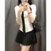 Brace, shirt, with short sleeve