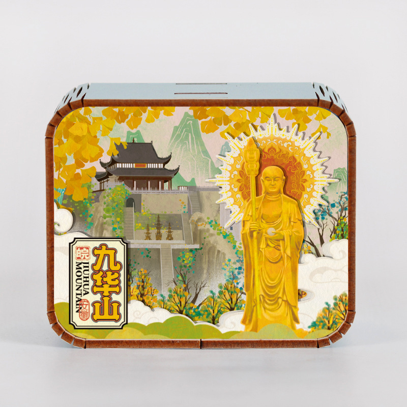 オリジナルアモイ重慶南京西安都市動態オルゴールオルゴールオルゴール観光記念品|undefined