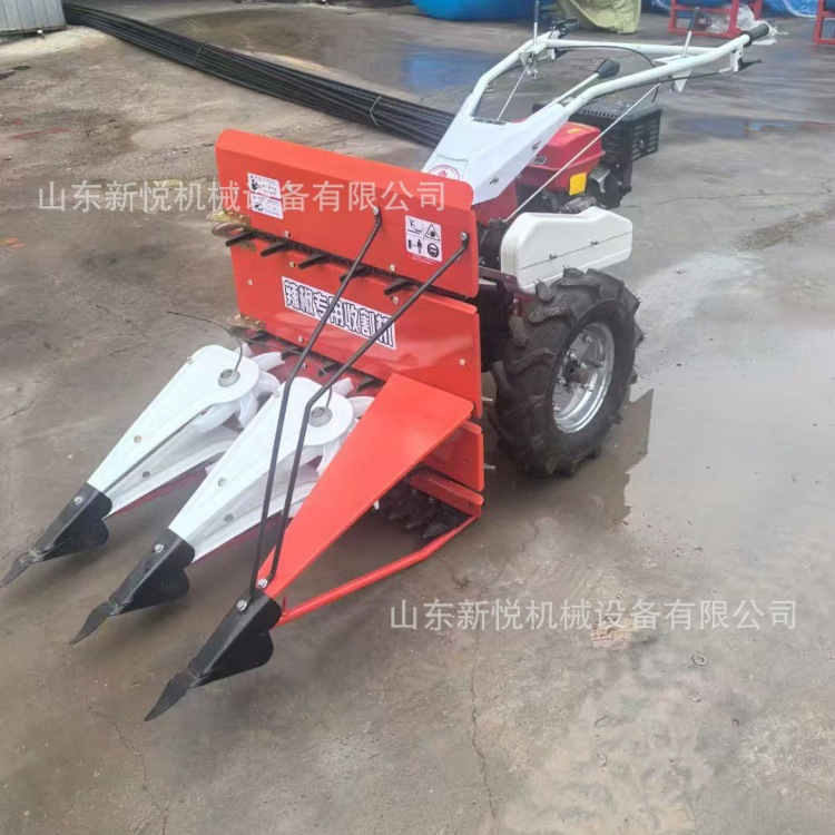 宽幅1米大豆辣椒收割机 芦苇割倒机 艾草薄荷小麦割晒机