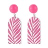 Three dimensional fashionable acrylic earrings, European style, 3D