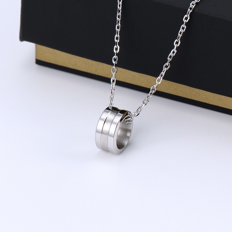 Titanium stalen ketting voor dames en heren hip hop stijl_voghion.com