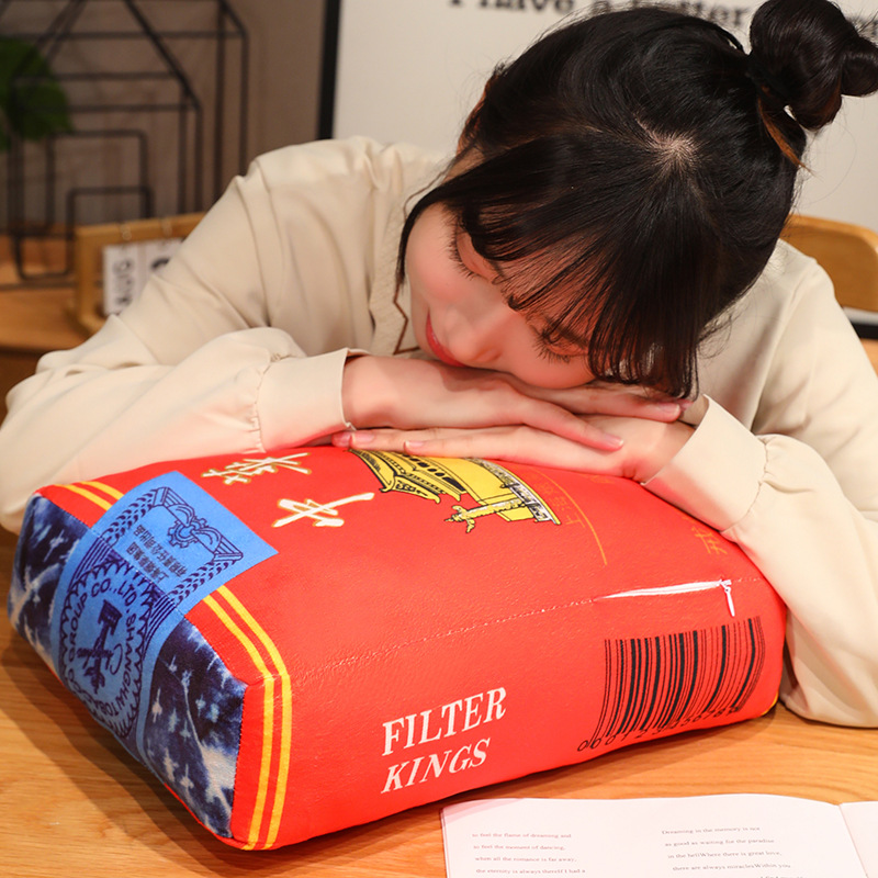 Simulación cigarrillo juguete dormir almohada Oficina dormitorio regalo para novio novia pierna clip cumpleaños regalo Decoración