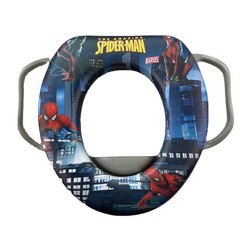 Baby toilet seat 2024 export sponge with armrests children's toilet 6-year-old baby small toilet