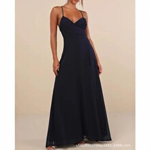 N 71210 Summer Spliced Halter Dress ƴ�Ӓ첱�B��ȹ �羳���l