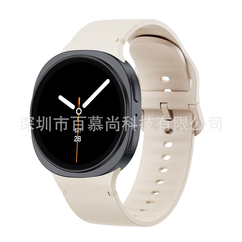 Samsung Galaxy Watch8 公式同色シリコンストラップ Samsung 8 クラシックウォッチストラップに適しています。|undefined