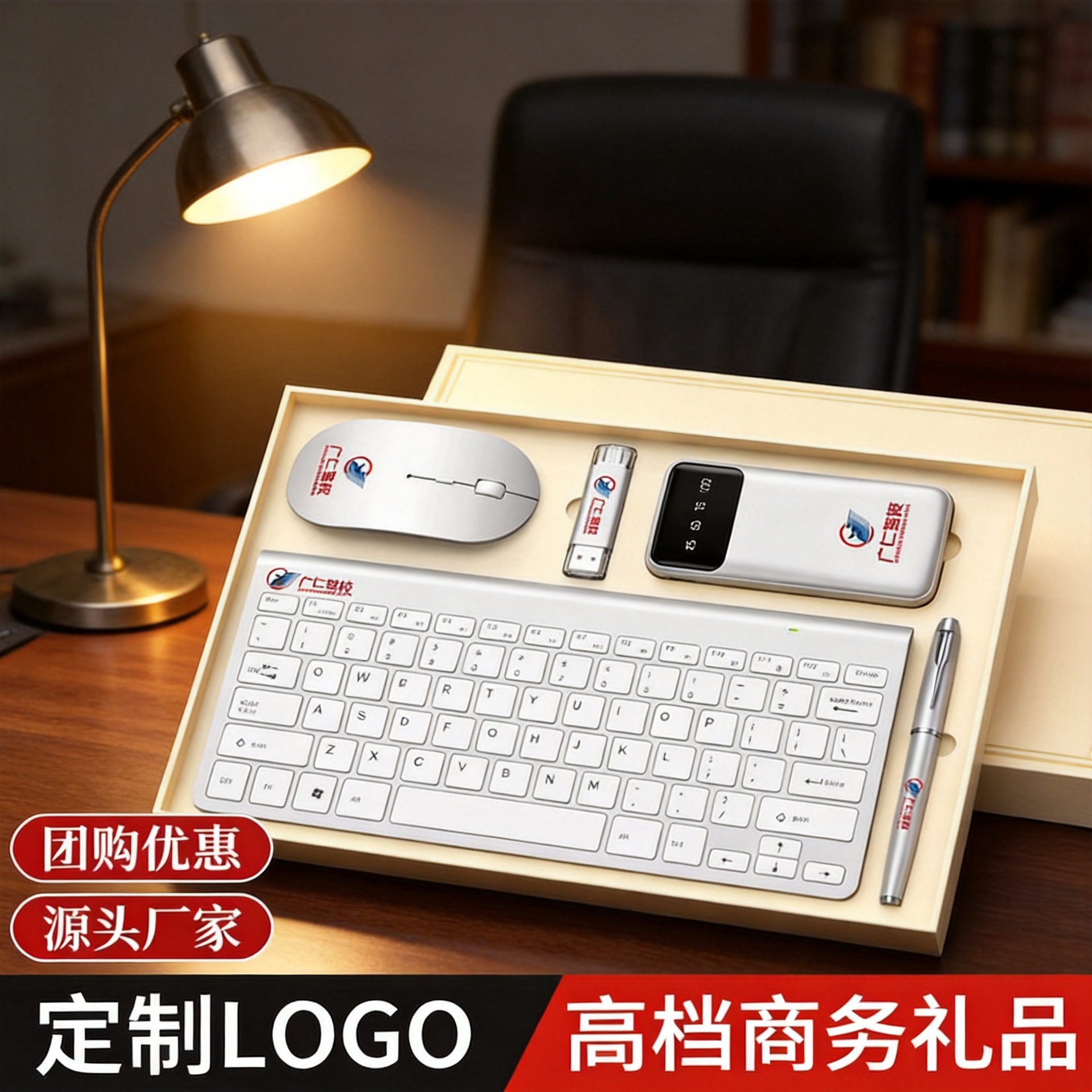 Set de Regalo Empresarial de Metal Personalizable para Eventos Corporativos y Conferencias image 1