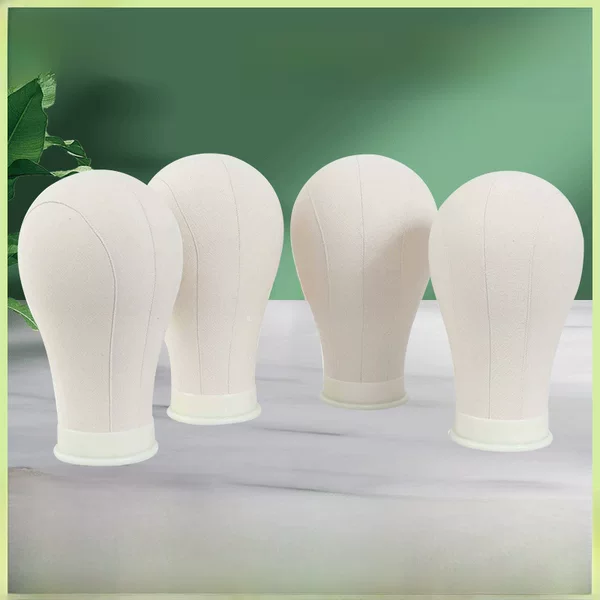 Manufacturer Canvas Model Head Canvas Head Cloth Head Mold Can Be Tied with Needle Canvas Head Canvas Head Canvas Head