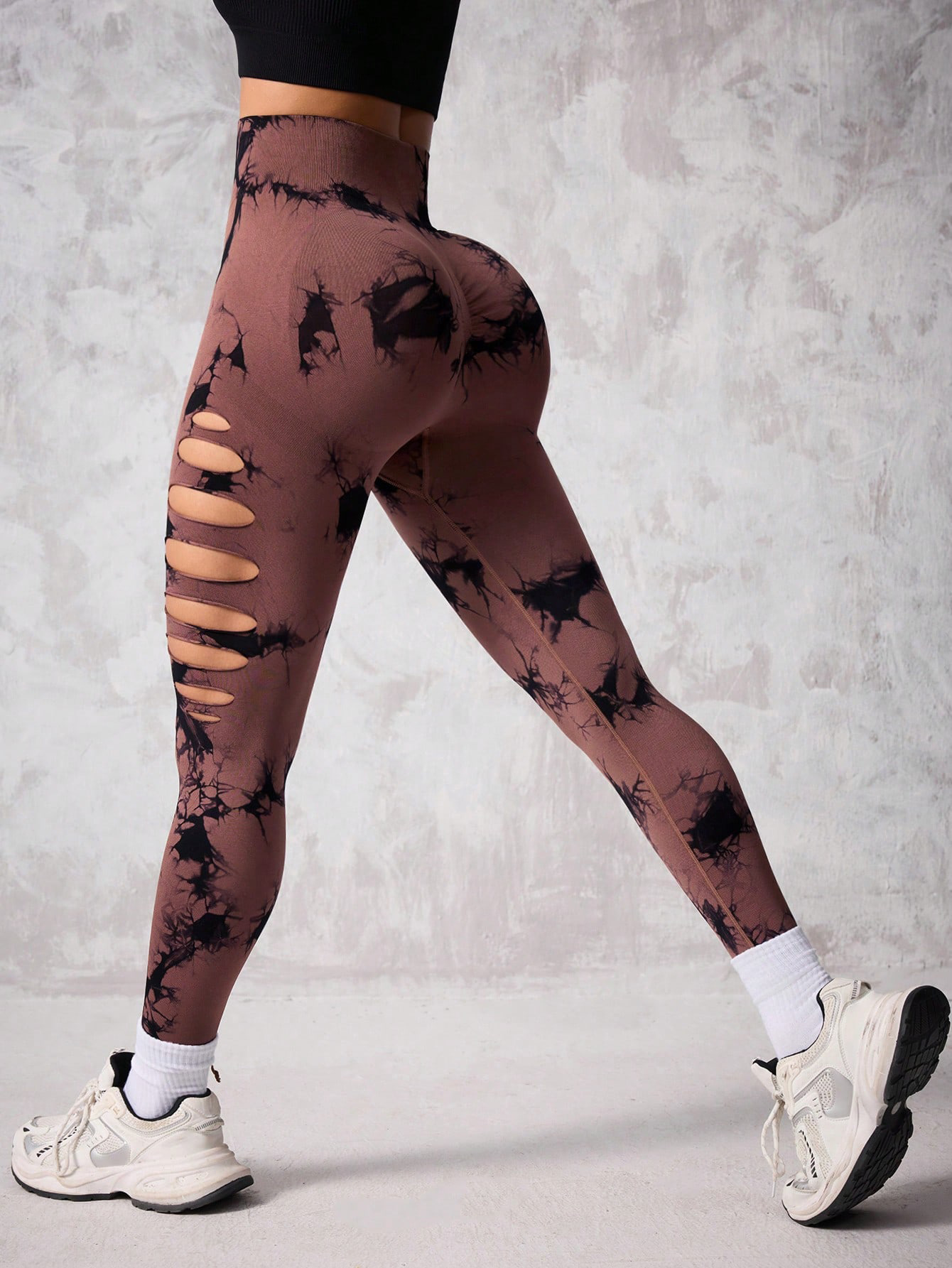 Pantalones de yoga de cadera melocotón europeos y americanos transfronterizos