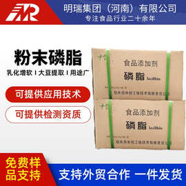 食品级大豆磷脂粉 大豆蛋黄素营养强化剂黄色粉末改性磷脂粉中创