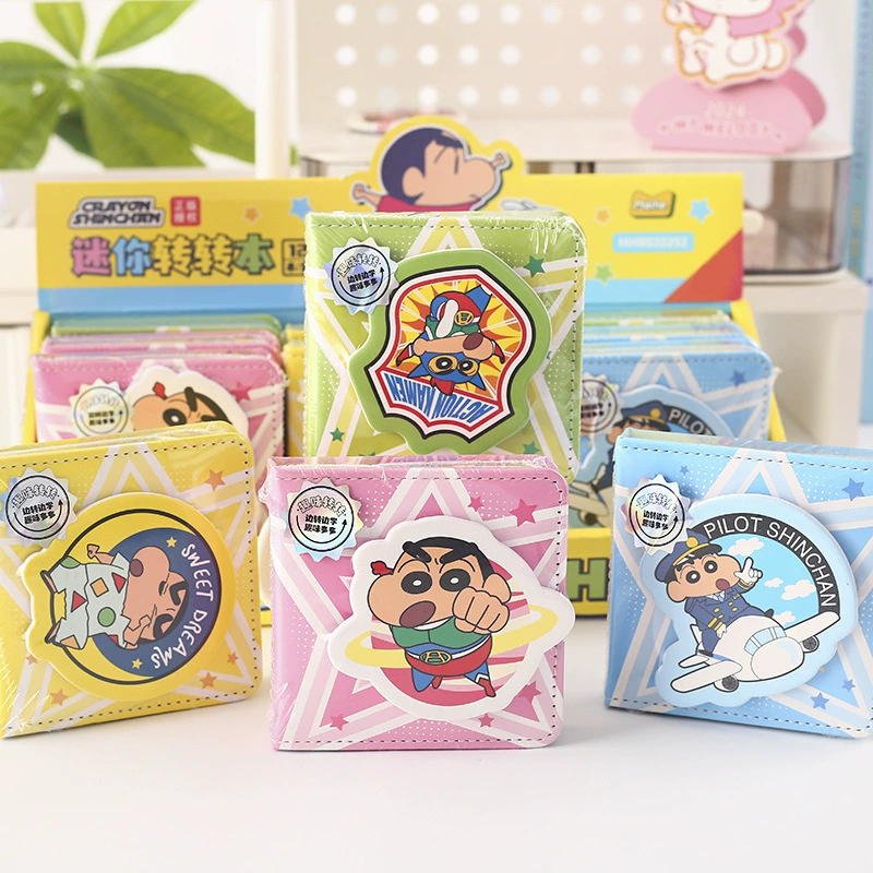 Small cartoon crayons, cute pocket laptop