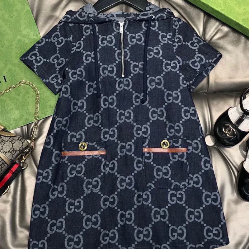 夏半袖Tシャツ フード付きスカート シャツ ショートパンツ 2点セット 洋風 英国風 男女兼用|undefined