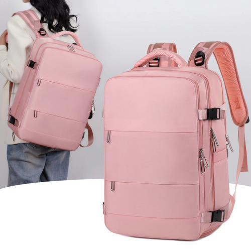 Cross-border high-end girls 'backpack, ultra-large capacity wet and wet separation, waterproof, short-distance business travel, computer backpack